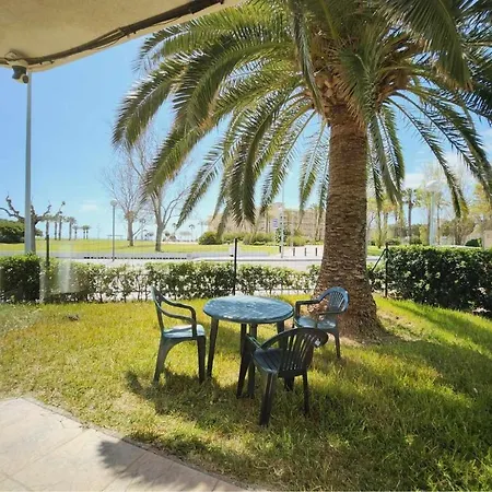 A Pie De Playa Con Jardin Privado شقة