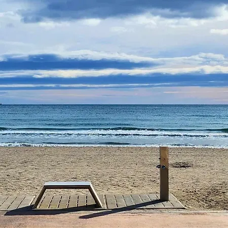 A Pie De Playa Con Jardin Privado *