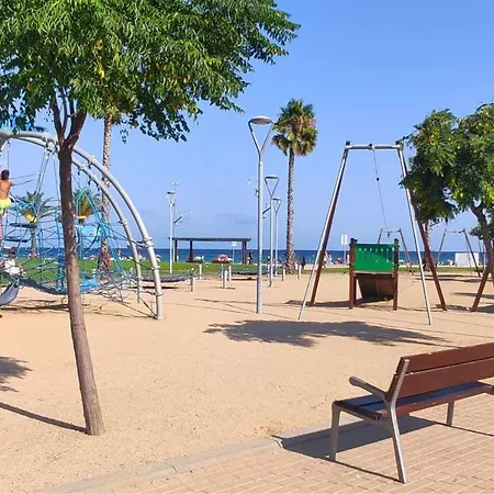 A Pie De Playa Con Jardin Privado شقة لا بينيذا